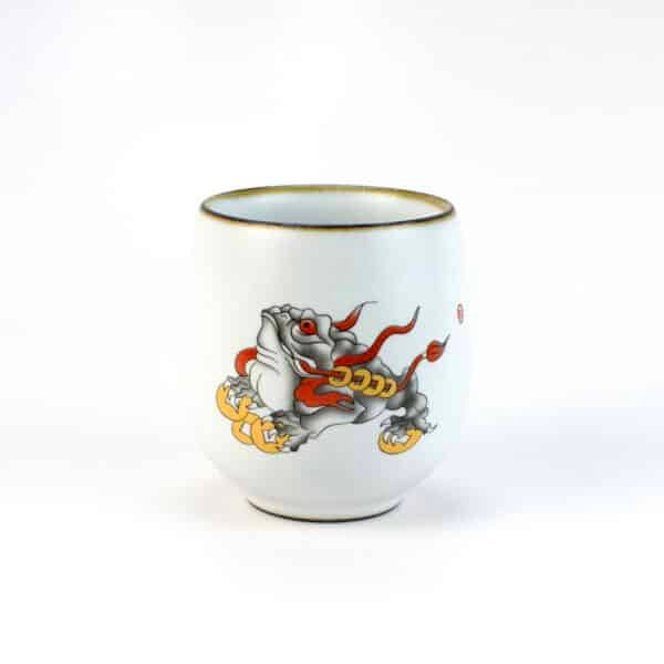 Ru Kiln Golden Toad Teacup