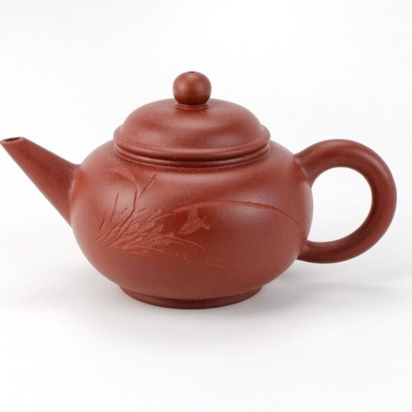 Orchid Blossom Shui Ping Style Da Hong Pao Yixing Teapot